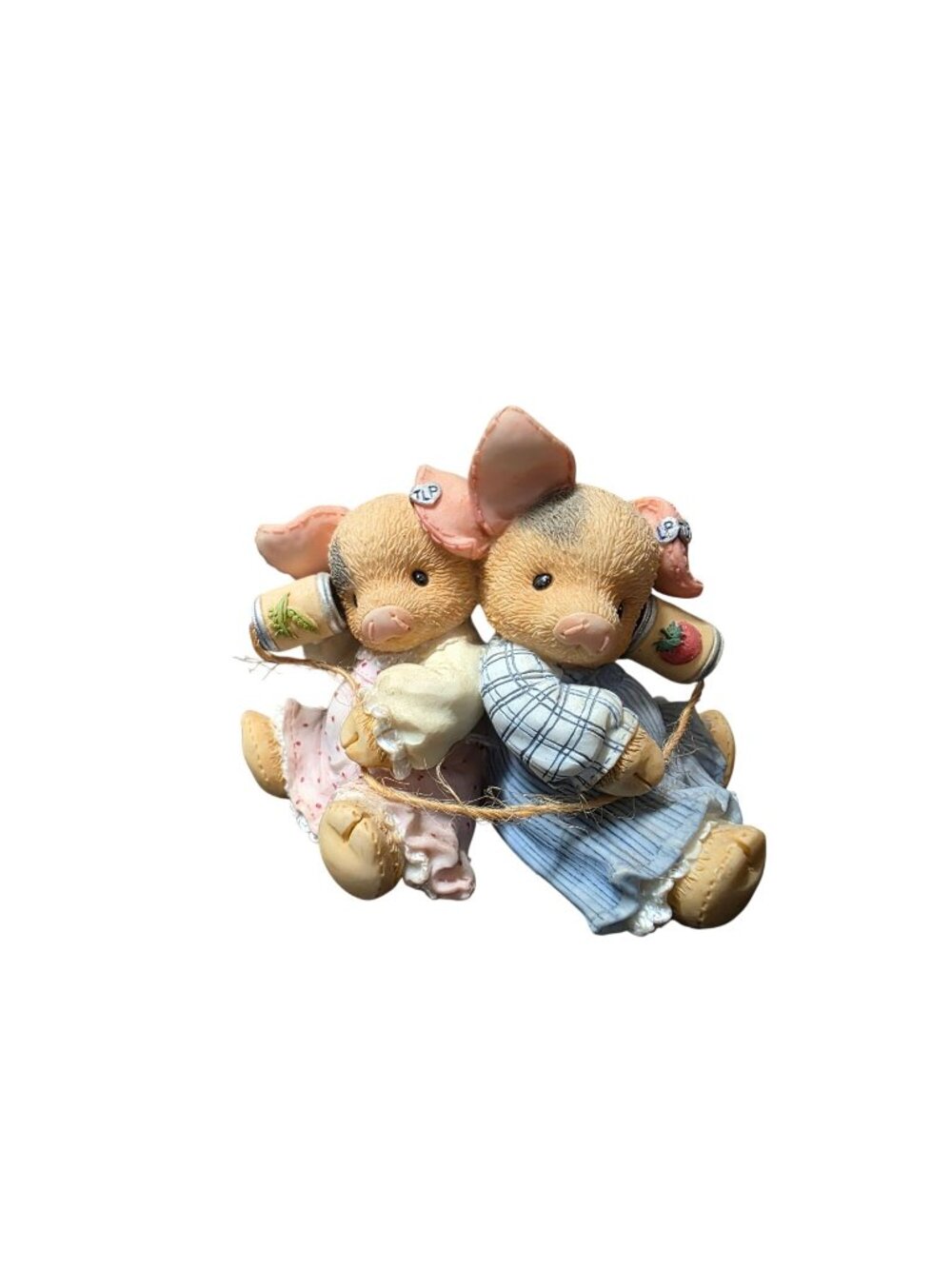 Vintage 1996 Enesco This Little Piggy Squeal Keep In Touch